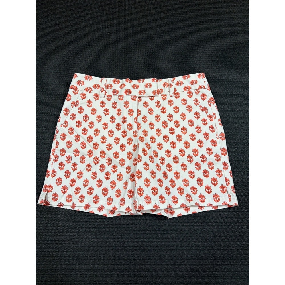 New Loft The Riviera‎ Short Red Floral Shorts Size 4